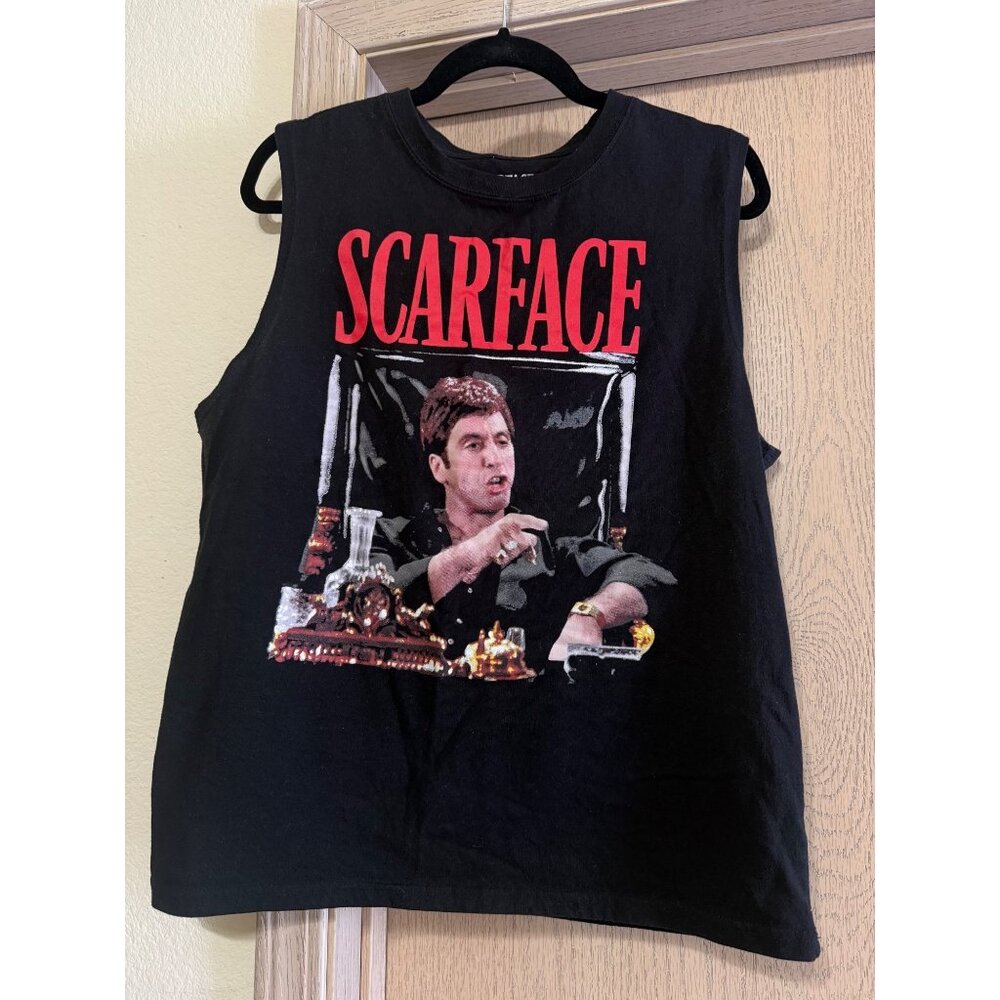 Scarface Graphic Muscle Tank ,Tony Montana ,Size M